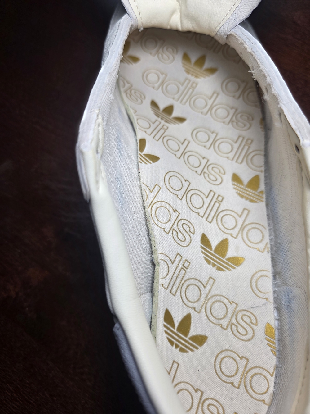 Adidas Men’s Suede Classic Trainer in Off-White - Picture 6 of 16
